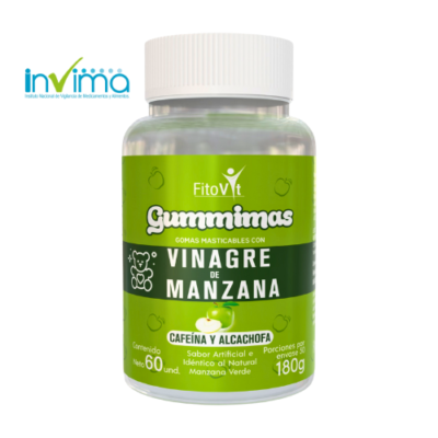 VINAGRE DE MANZANA GOMITAS X 60 UND FITOVIT - Ms