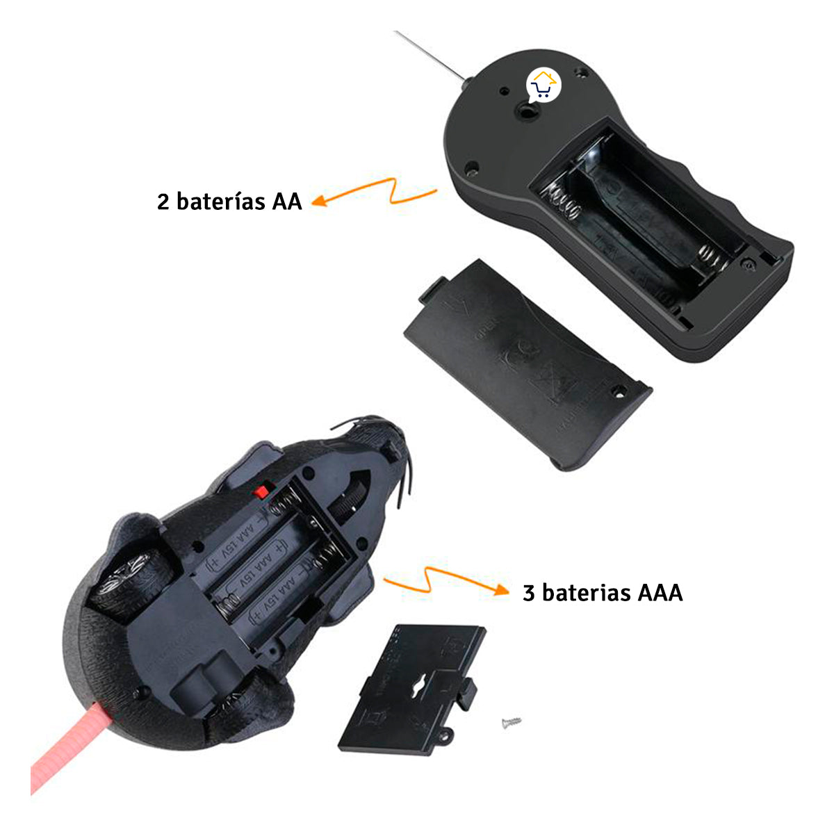 Juguete Ratón Control Remoto Gatos Mascotas 22022- Ms - Imagen 6