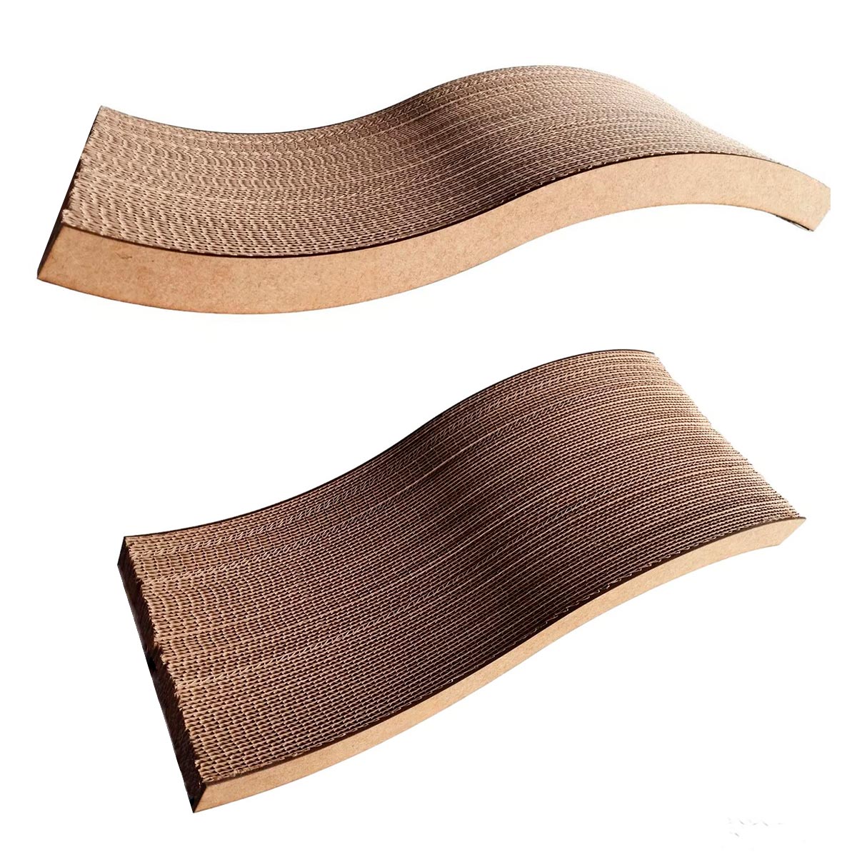 Rascador Gatos Anti Estrés Cartón Corrugado MCTK01- Ms - Imagen 2